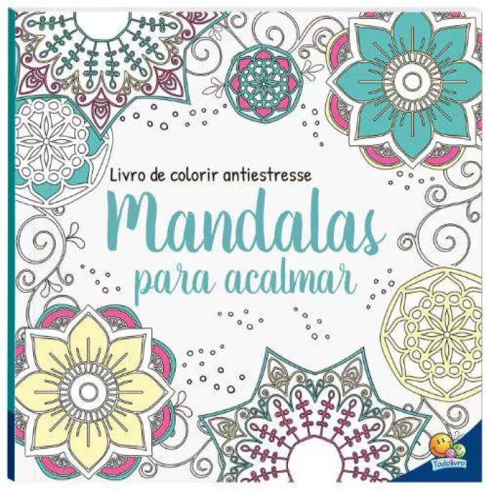 Livro Colorir - Mandalas para Relaxar - Dokassa Distribuidora