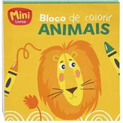 Livro Colorir - Mini Bolo Animais