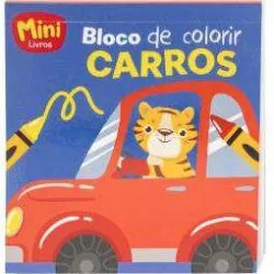 Livro Colorir - Mini Bolo Carros