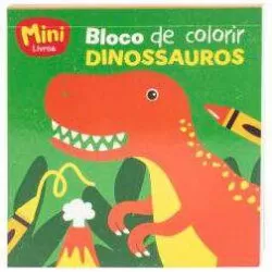 Livro Colorir - Mini Bolo Dinossauros