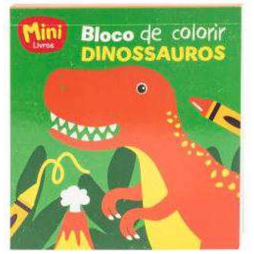 Livro Colorir - Mini Bolo Dinossauros