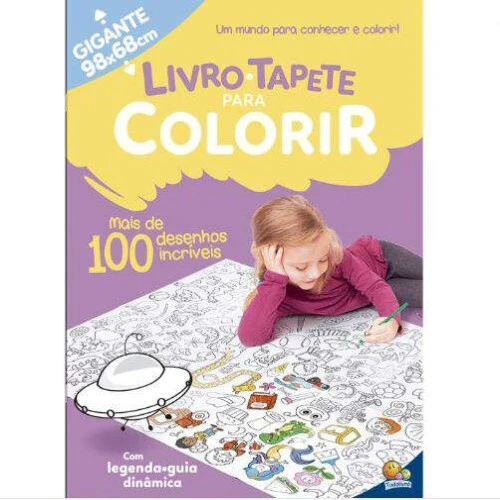 Livro Colorir - Tapete para Colorir: 100 Desenhos Incríveis