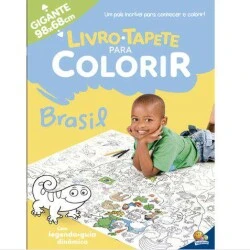 Livro Colorir - Tapete para Colorir: Brasil