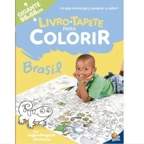 Livro Colorir - Tapete para Colorir: Brasil