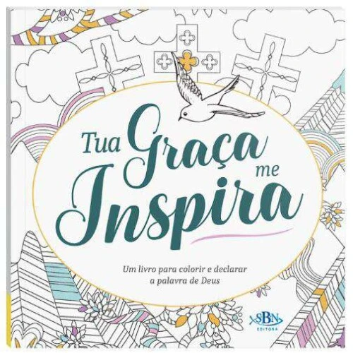 Livro Colorir - Tua Graça me Inspira