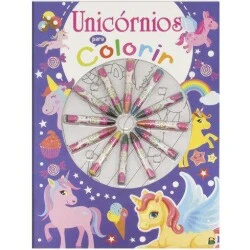 Livro Colorir - Unicórnios