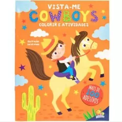 Livro Colorir - Vista-me Cowboys