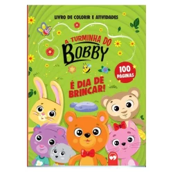 Livro Colorir e Atividades - Turminha do Bobby 100 fls