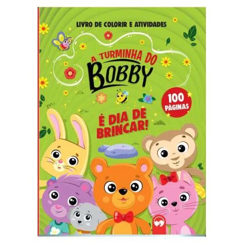 Livro Colorir e Atividades - Turminha do Bobby 100 fls