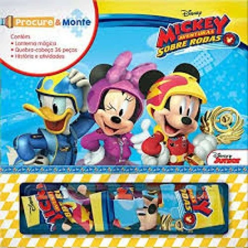 Livro Disney Procure e Monte - Mickey