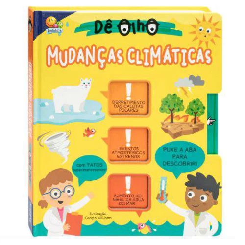 Livro História Infantil - Dê Olho: Mudanças Climáticas