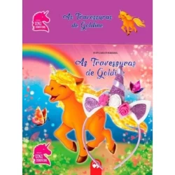 Livro História Infantil - As travessuras de Goldine