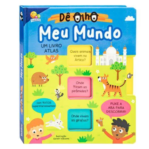 Livro História Infantil - Dê Olho: Meu Mundo Atlas