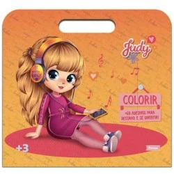 Livro Maleta p/Colorir Infantil Judy - Foroni