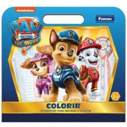 Livro Maleta p/Colorir Infantil Patrulha Canina - Foroni