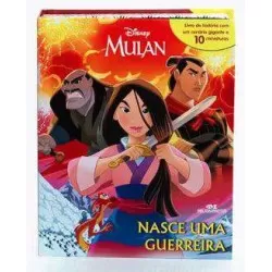 Livro Miniaturas  Mulan Nasce uma Guerreira
