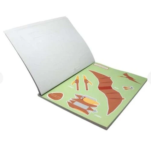 Livro Para Montar Aventura 3D Dinossauros - Todo Livro