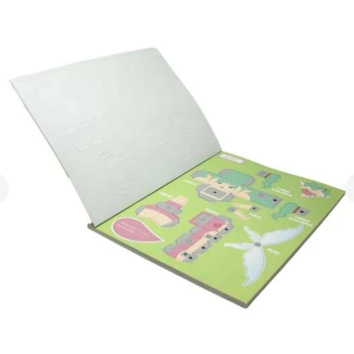 Livro Para Montar Aventura 3D Fadas - Todo Livro