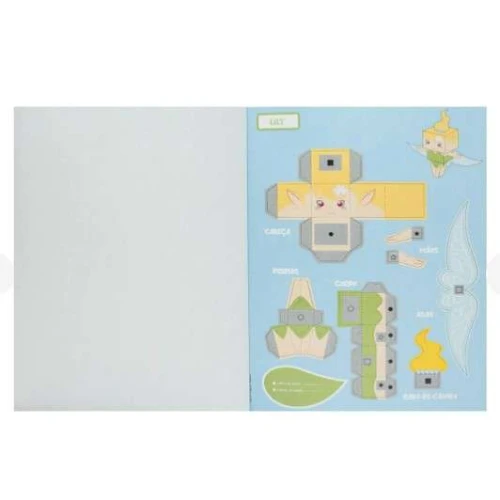 Livro Para Montar Aventura 3D Fadas - Todo Livro