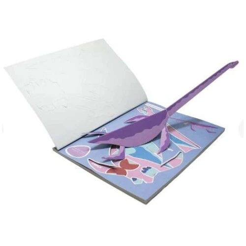 Livro Para Montar Aventura 3D Dinossauros - Todo Livro