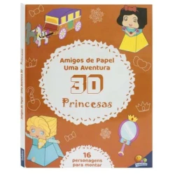 Livro Para Montar Aventura 3D Fadas - Todo Livro