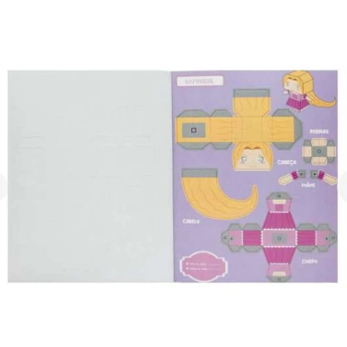 Livro Para Montar Aventura 3D Fadas - Todo Livro