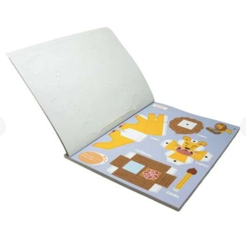 Livro Para Montar Aventura 3D Zoológico - Todo Livro Livro Para Montar Aventura 3D Zoológico - Todo Livro