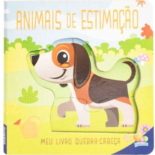 Livro Quebra-Cabeça: Animais de Estimação