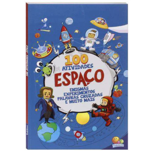 Livro de Atividades Infantil - 100 Atividades Espaço