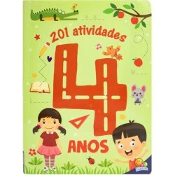 Livro de Atividades Infantil - 201 Atividades 4 Anos