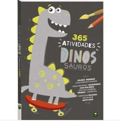 Livro de Atividades Infantil - 365 Atividades Dinossauros