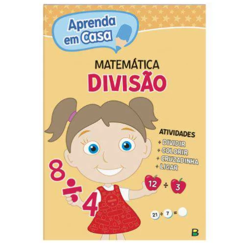 Livro de Atividades Infantil - Aprenda em Casa - Divisão