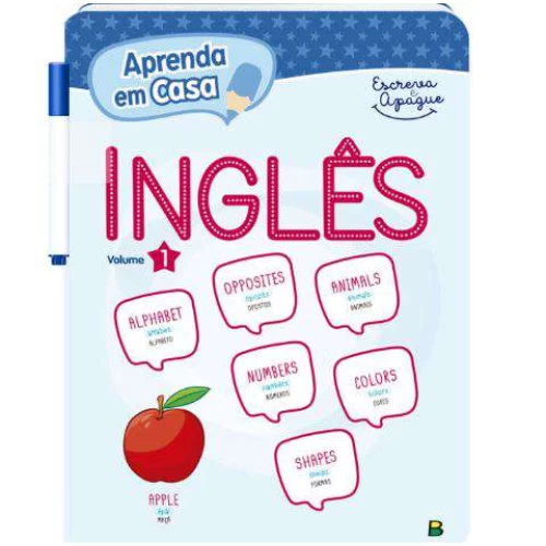 Livro de Atividades Infantil - Aprenda em Casa - Inglês