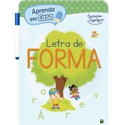Livro de Atividades Infantil - Aprenda em Casa - Letra de Forma