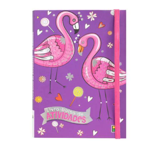 Livro de Atividades Infantil - De Bolso Flamingos