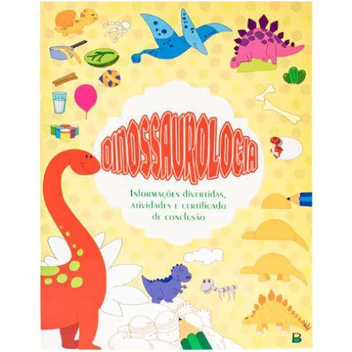 Livro de Atividades Infantil - Dinossaurologia