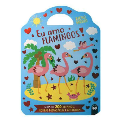 Livro de Atividades Infantil - Flamingo