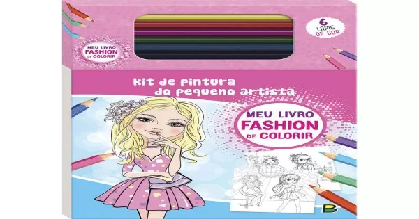 Livro de Atividades Infantil - Kit Colorir - Unicórnio - Dokassa