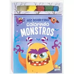 Livro de Atividades Infantil - Kit Colorir - Monstros
