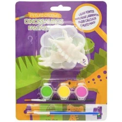 Livro de Atividades Infantil - Kit Pintura Criativa Dinossauros Fantásticos