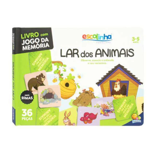 Livro de Atividades Infantil - Lar dos Animais