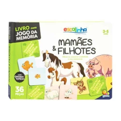 Livro de Atividades Infantil - Mamães e Filhotes