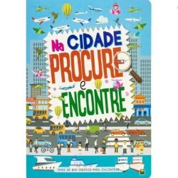 Livro de Atividades Infantil - Procure e Encontre Na cidade