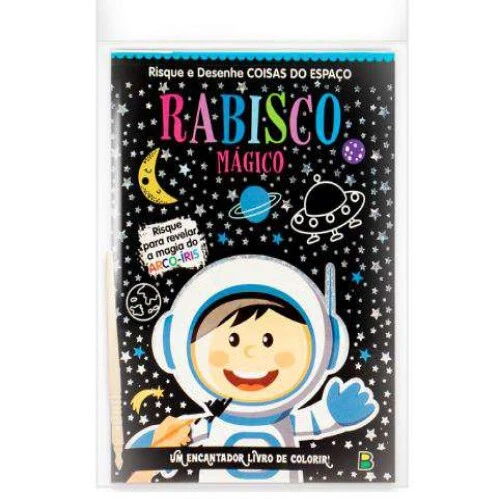 Livro de Atividades Infantil - Rabisco Mágico - Coisas do Espaço