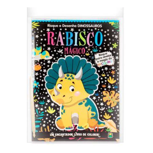 Livro de Atividades Infantil - Rabisco Mágico - Dinossauros