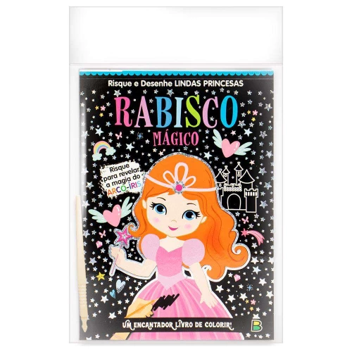 Livro de Atividades Infantil - Rabisco Mágico - Lindas Princesas