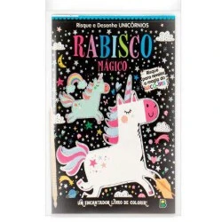 Livro de Atividades Infantil - Rabisco Mágico - Unicórnios