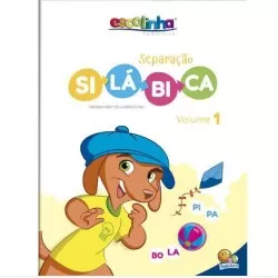 Livro de Atividades Infantil - Separação Silábica Volume 1