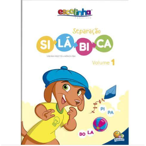 Livro de Atividades Infantil - Separação Silábica Volume 1