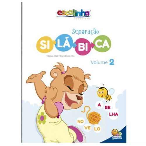 Livro de Atividades Infantil - Separação Silábica Volume 2